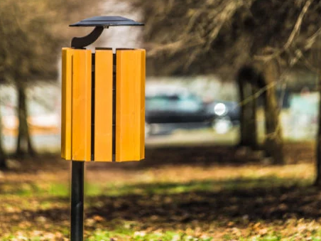 Kosz miejsko-parkowy GENEWA z daszkiem