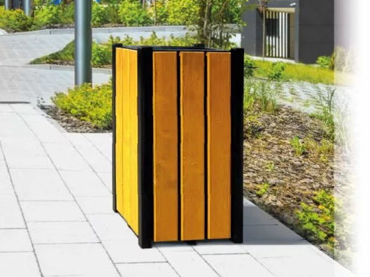 Kosz parkowy na śmieci ASTER BIS