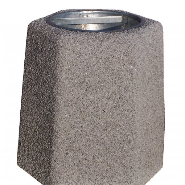 KOSZ BETONOWY 40L SZEŚCIOKĄTNY 77101 (kosze parkowe)