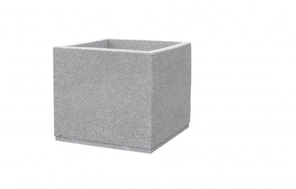 DONICA BETONOWA KWADRATOWA 90x90x80 77281 (donice parkowe id: 572)