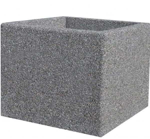 DONICA BETONOWA KWADRATOWA 60x60x50 77278 (donice parkowe id: 570)