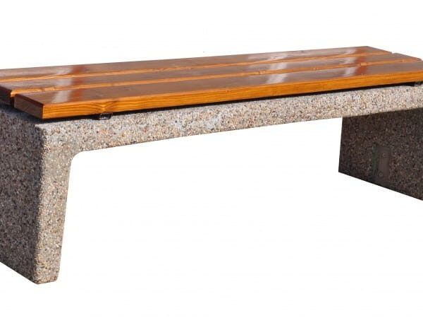 Ławka parkowa betonowa 77453 (ławki miejskie id: 339)