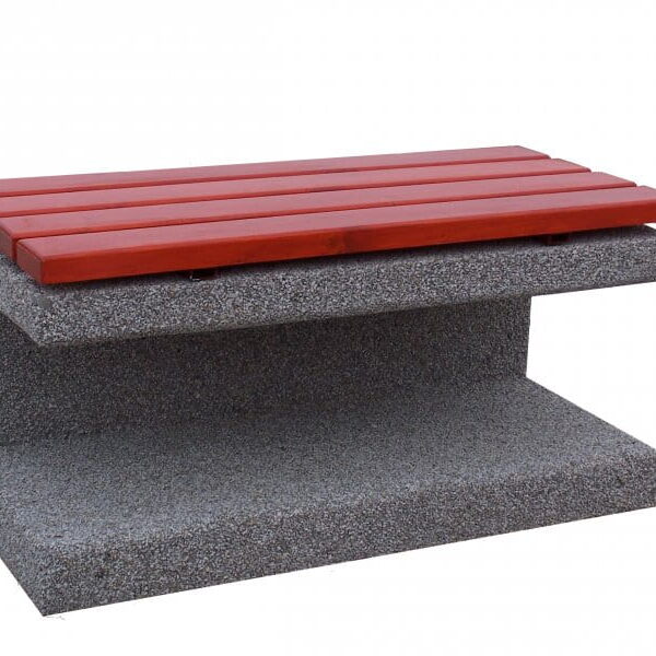 Ławka parkowa betonowa Miejska - Nowoczesna 77409 (ławki miejskie id: 198)